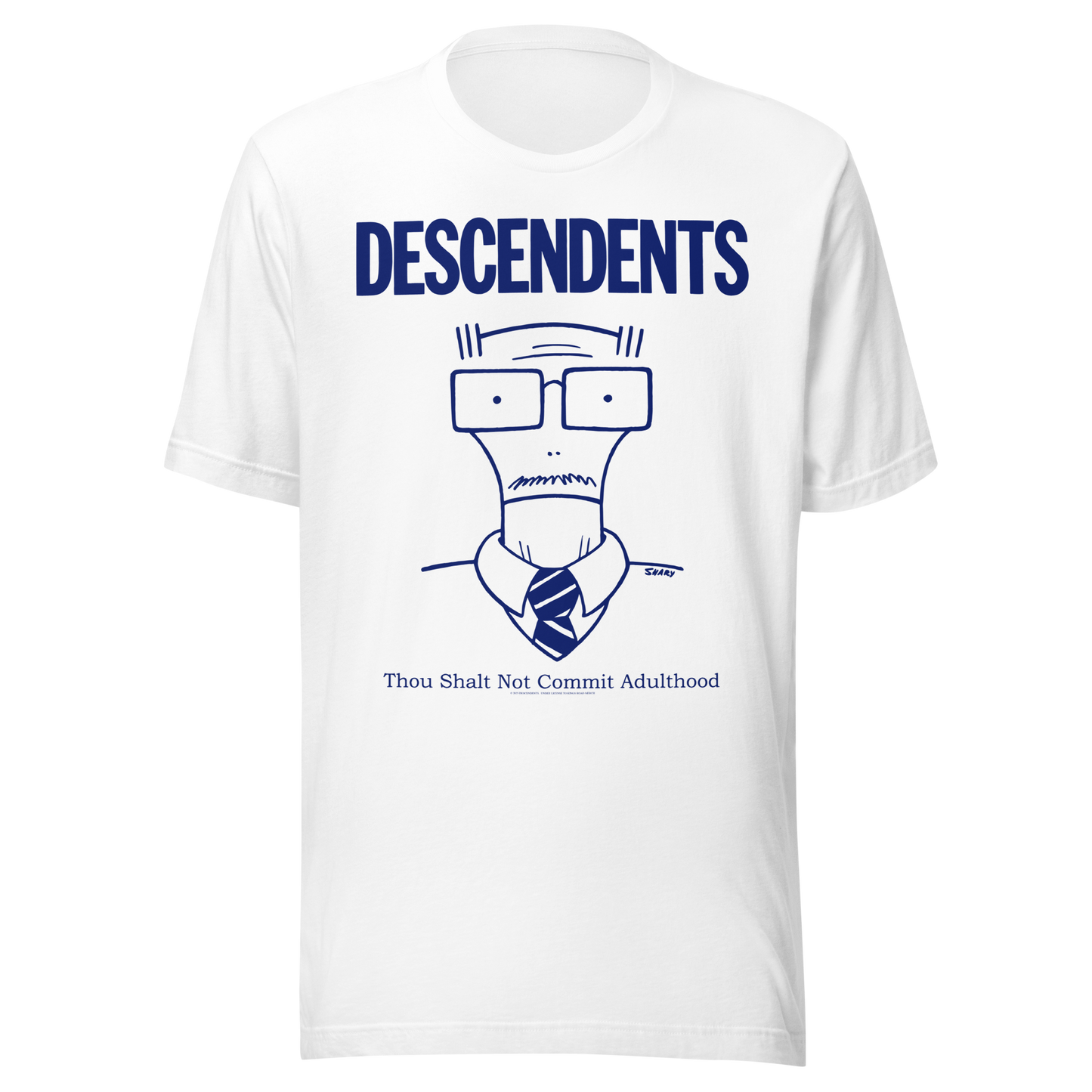 Descendents Thou Shalt Not Adulthood T-Shirt White