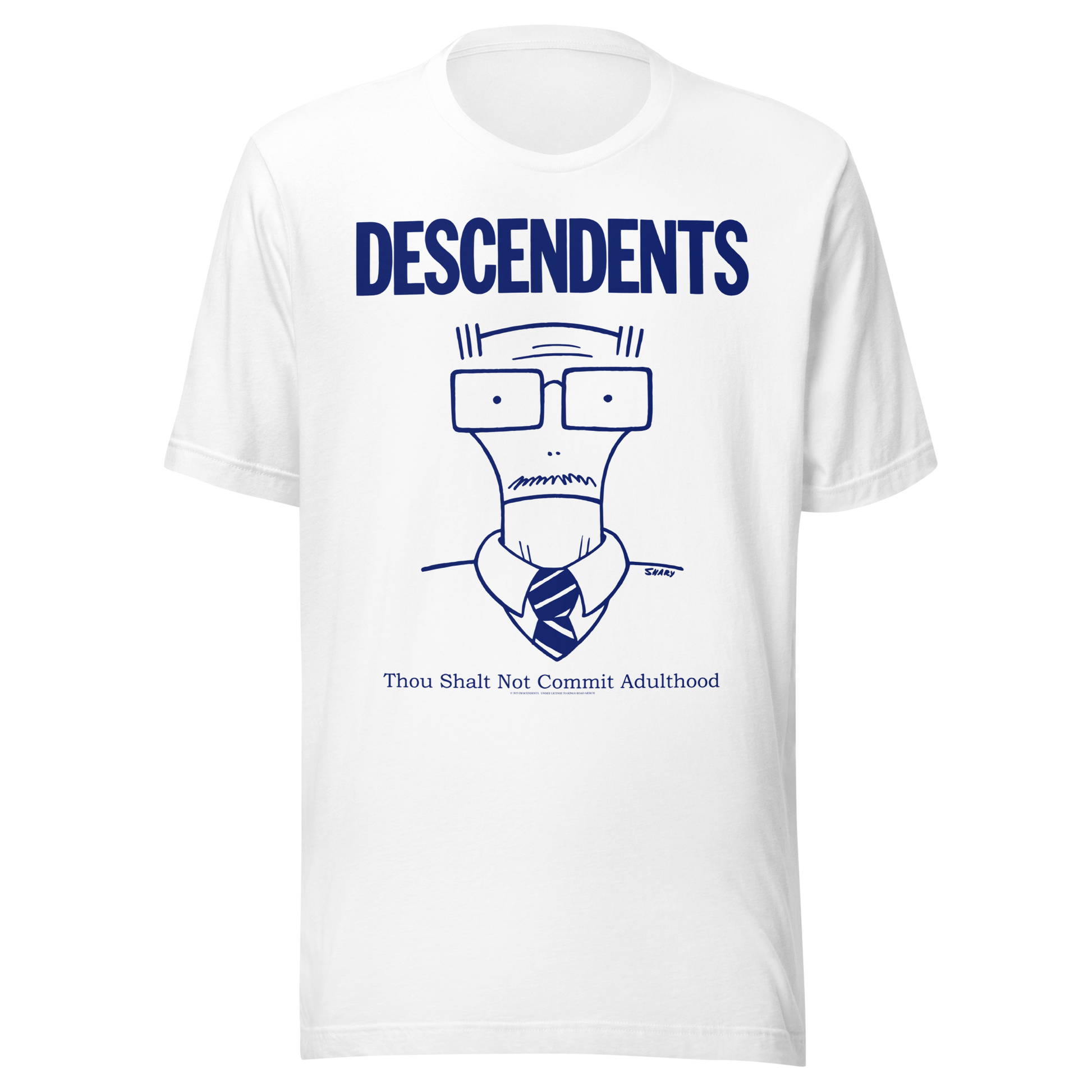 Descendents Thou Shalt Not Adulthood T-Shirt White