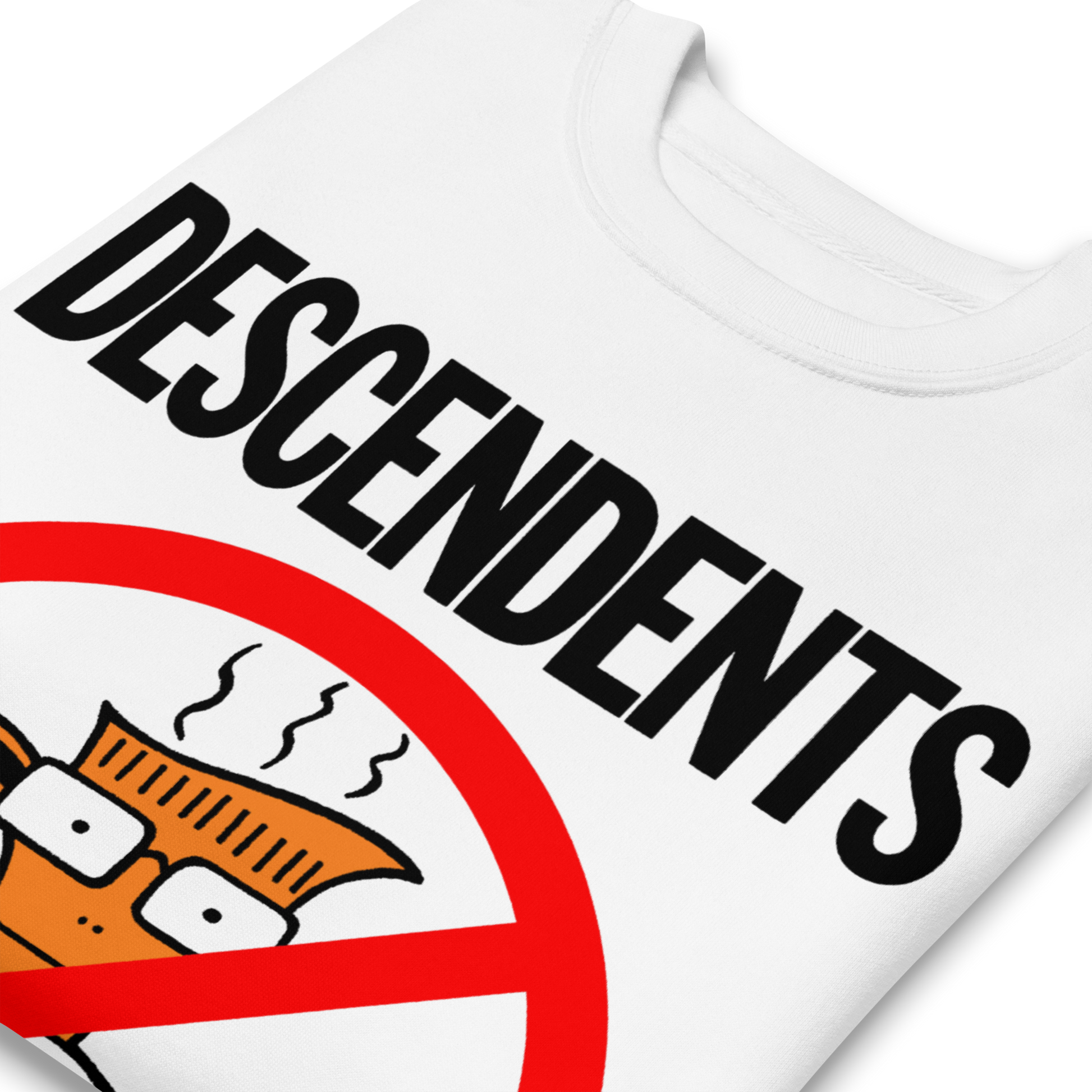 Descendents Thou Shalt Not Decaf Sweatshirt White