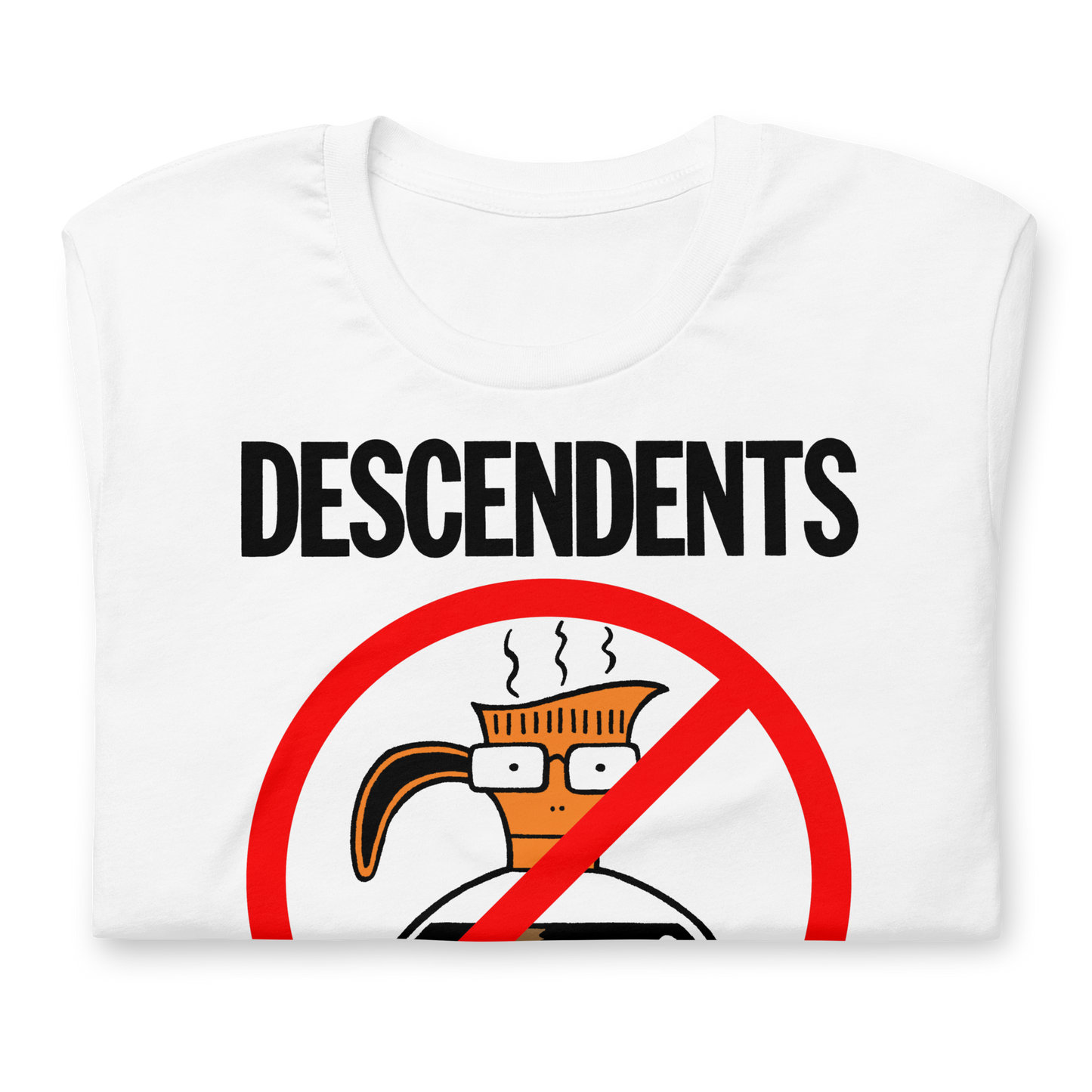 Descendents Thou Shalt Not Decaf T-Shirt White