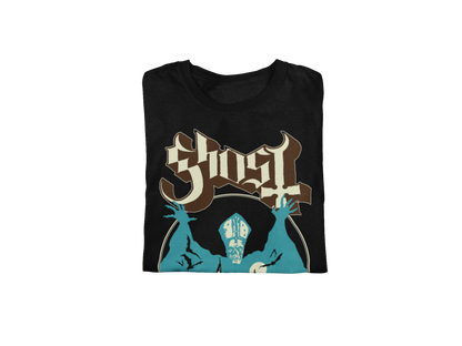 Ghost - Castle Jumbo Print T-Shirt Black