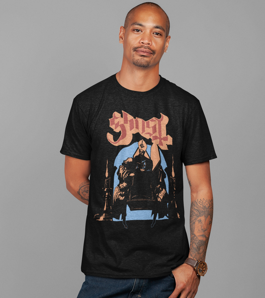 Ghost - Darkness Jumbo Print T-Shirt Black