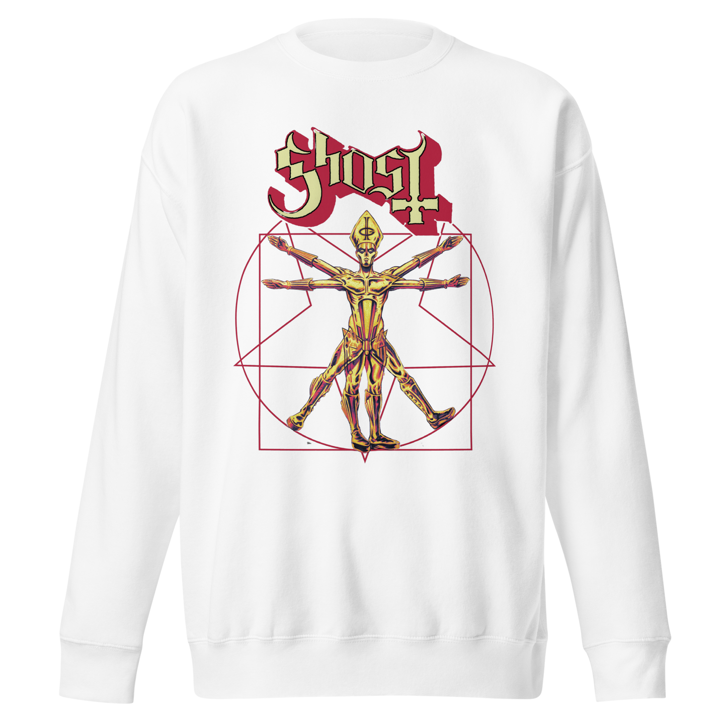 Ghost - In the Machine Jumbo Print Sweatshirt Black