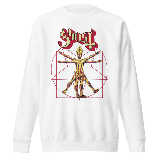 Ghost - In the Machine Jumbo Print Sweatshirt Black