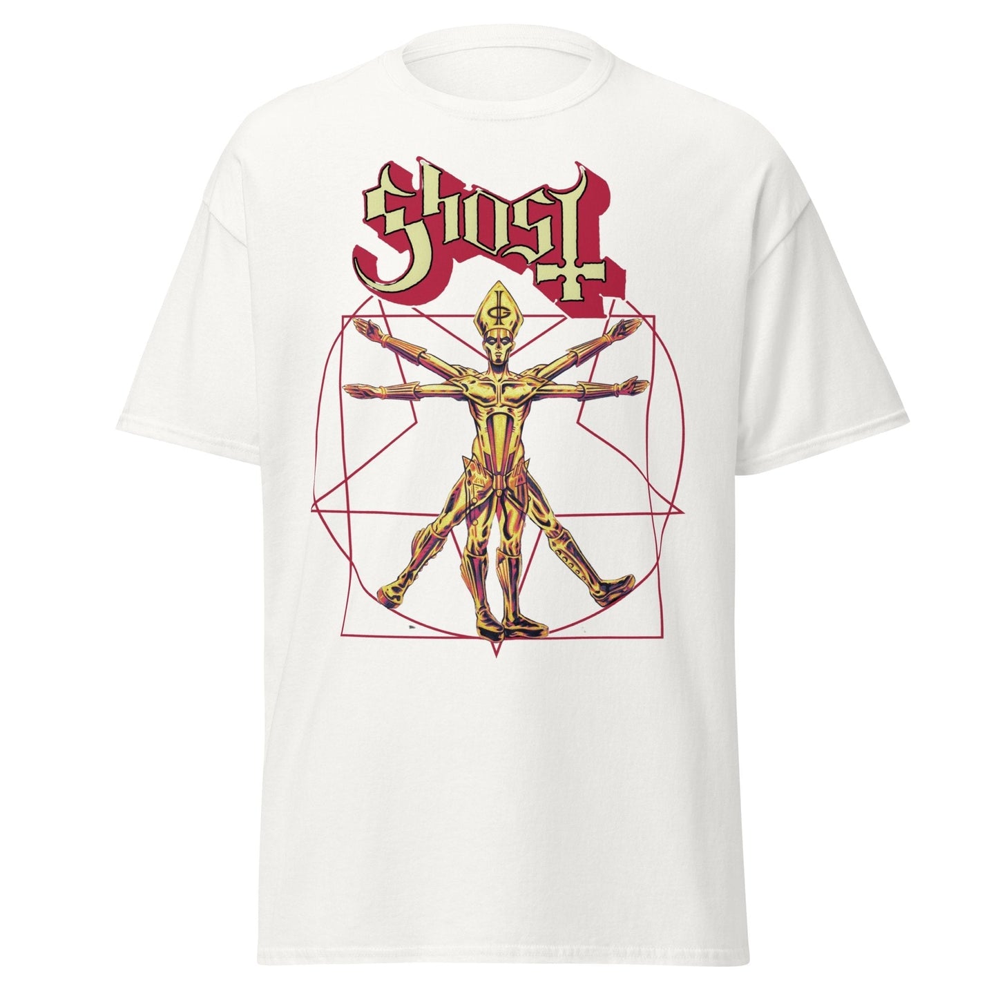 Ghost - In the Machine Jumbo Print T-Shirt Black