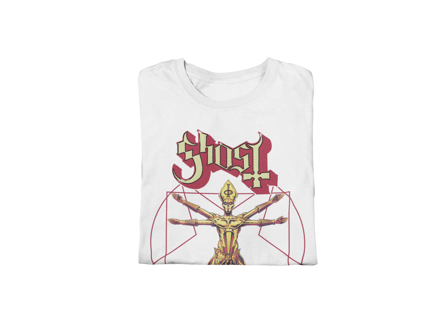 Ghost - In the Machine Jumbo Print T-Shirt Black