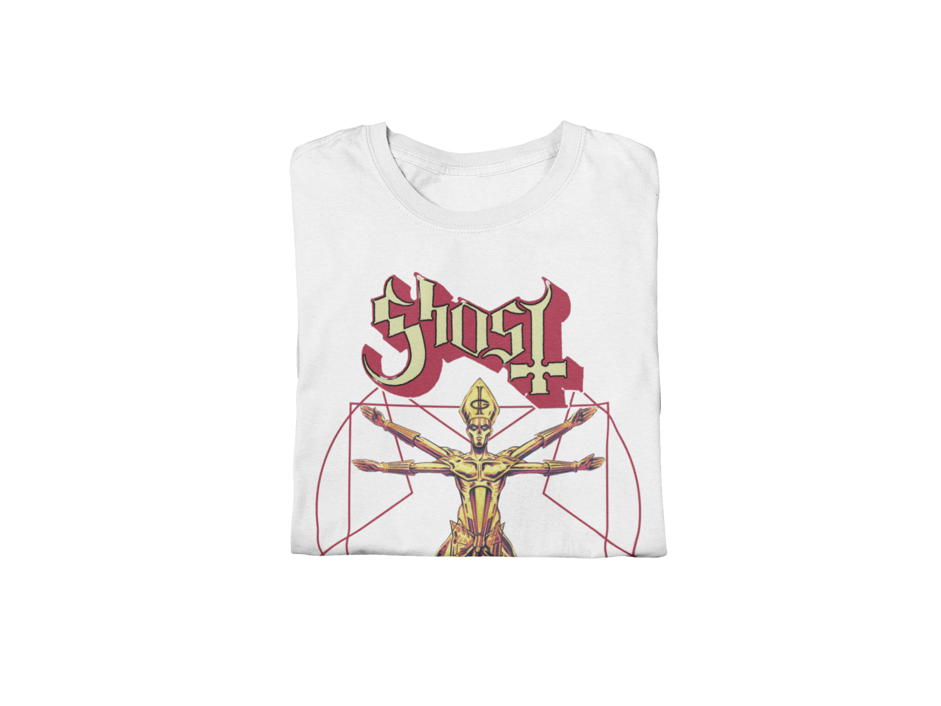 Ghost - In the Machine Jumbo Print T-Shirt Black