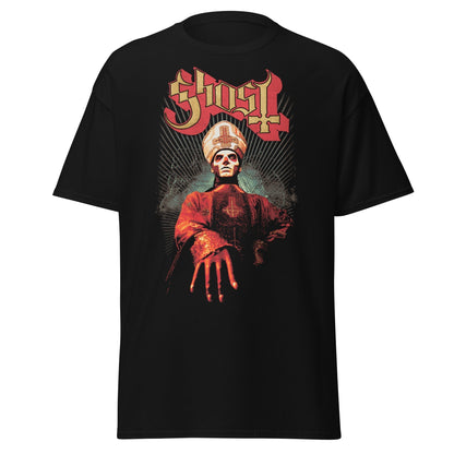 Ghost - Kiss the Ring Jumbo Print T-Shirt Black