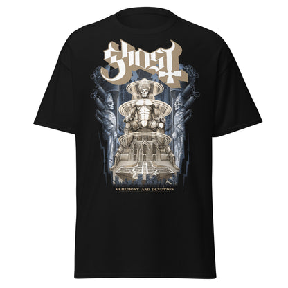 Ghost - Monument Jumbo Print T-Shirt Black