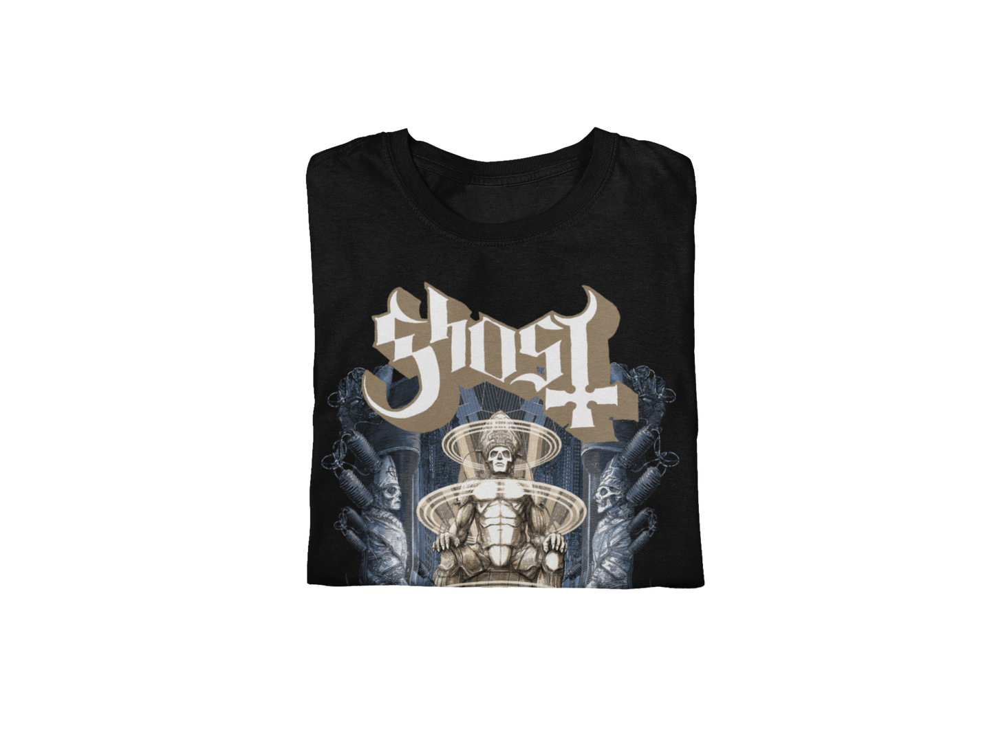 Ghost - Monument Jumbo Print T-Shirt Black
