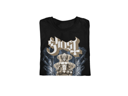 Ghost - Monument Jumbo Print T-Shirt Black