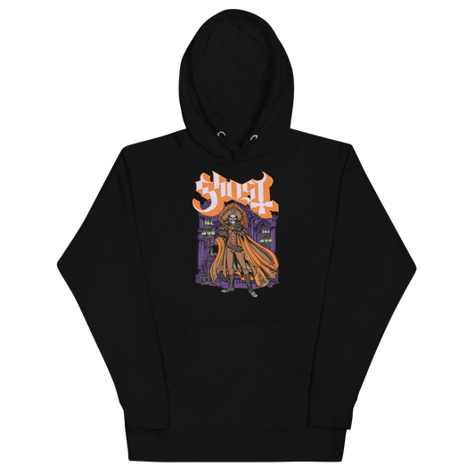 Ghost Orange Cape Classic Hoodie Black