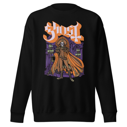 Ghost Orange Cape Jumbo Print Sweatshirt Black