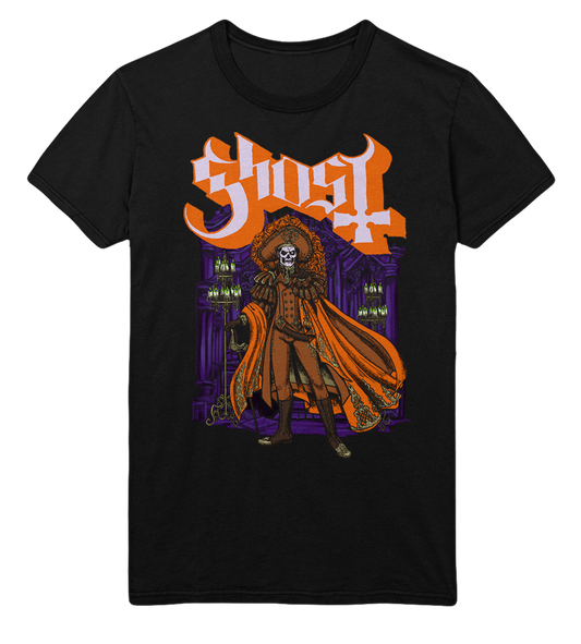 Ghost Orange Cape Jumbo Print T-Shirt Black
