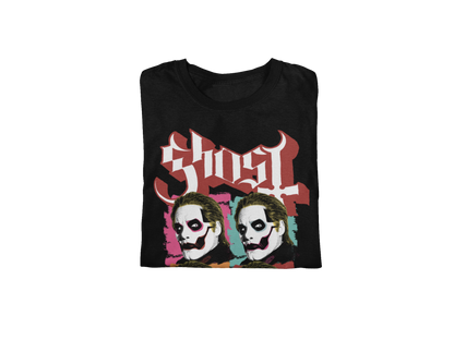 Ghost Quattro Jumbo Print T-shirt Black