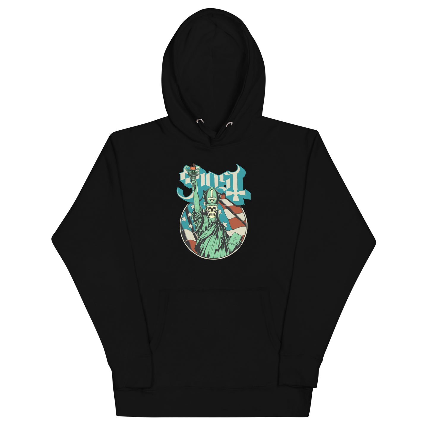 Ghost - Statue of Liberty Classic Hoodie Black