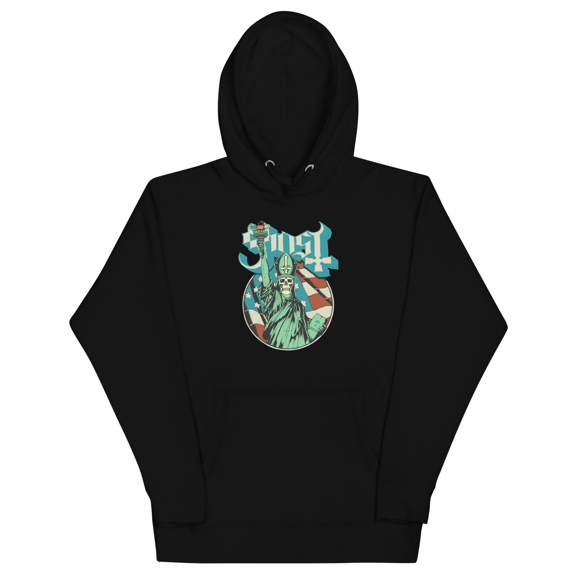 Ghost - Statue of Liberty Classic Hoodie Black