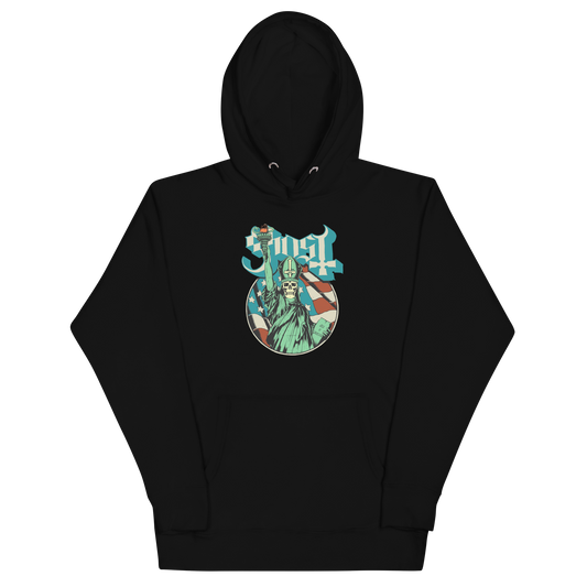 Ghost - Statue of Liberty Classic Hoodie Black
