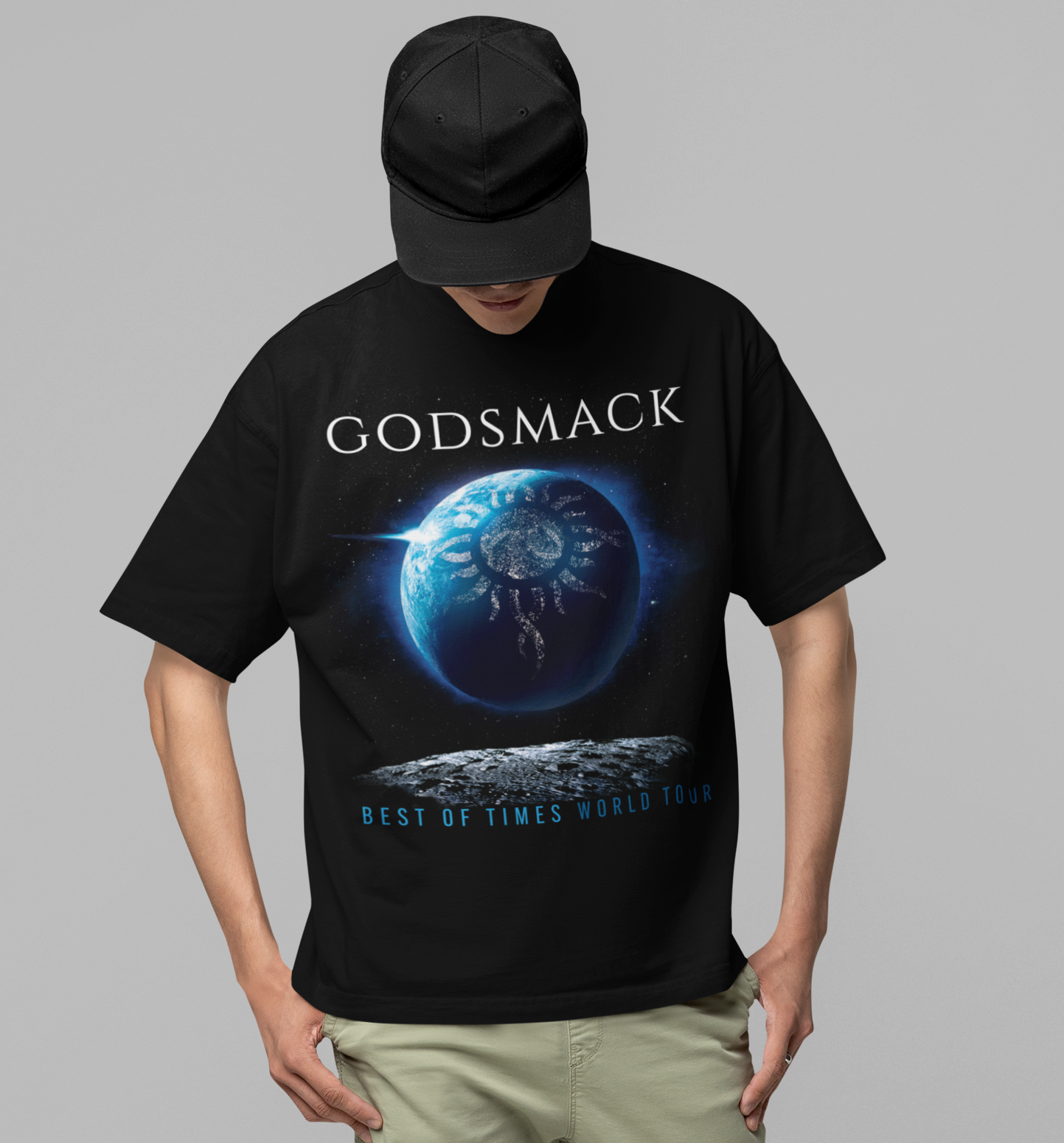 Godsmack - Best of Times Jumbo Print T-Shirt Black