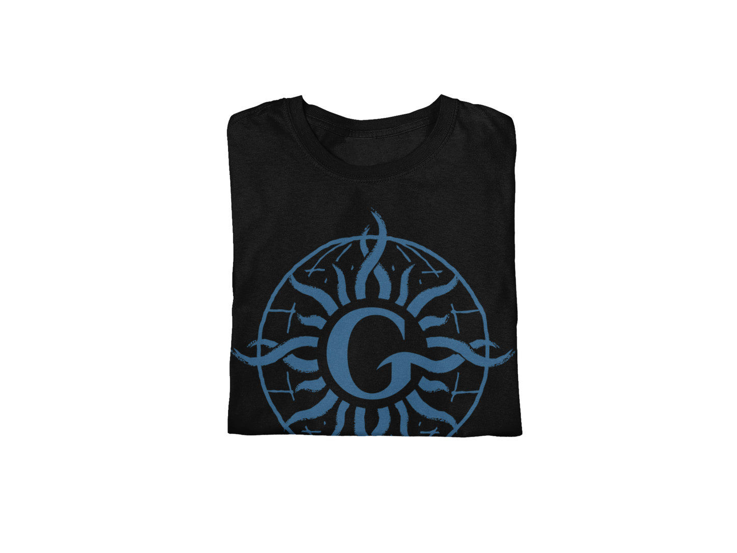 Godsmack - G Compass Logo Jumbo Print T-Shirt Black