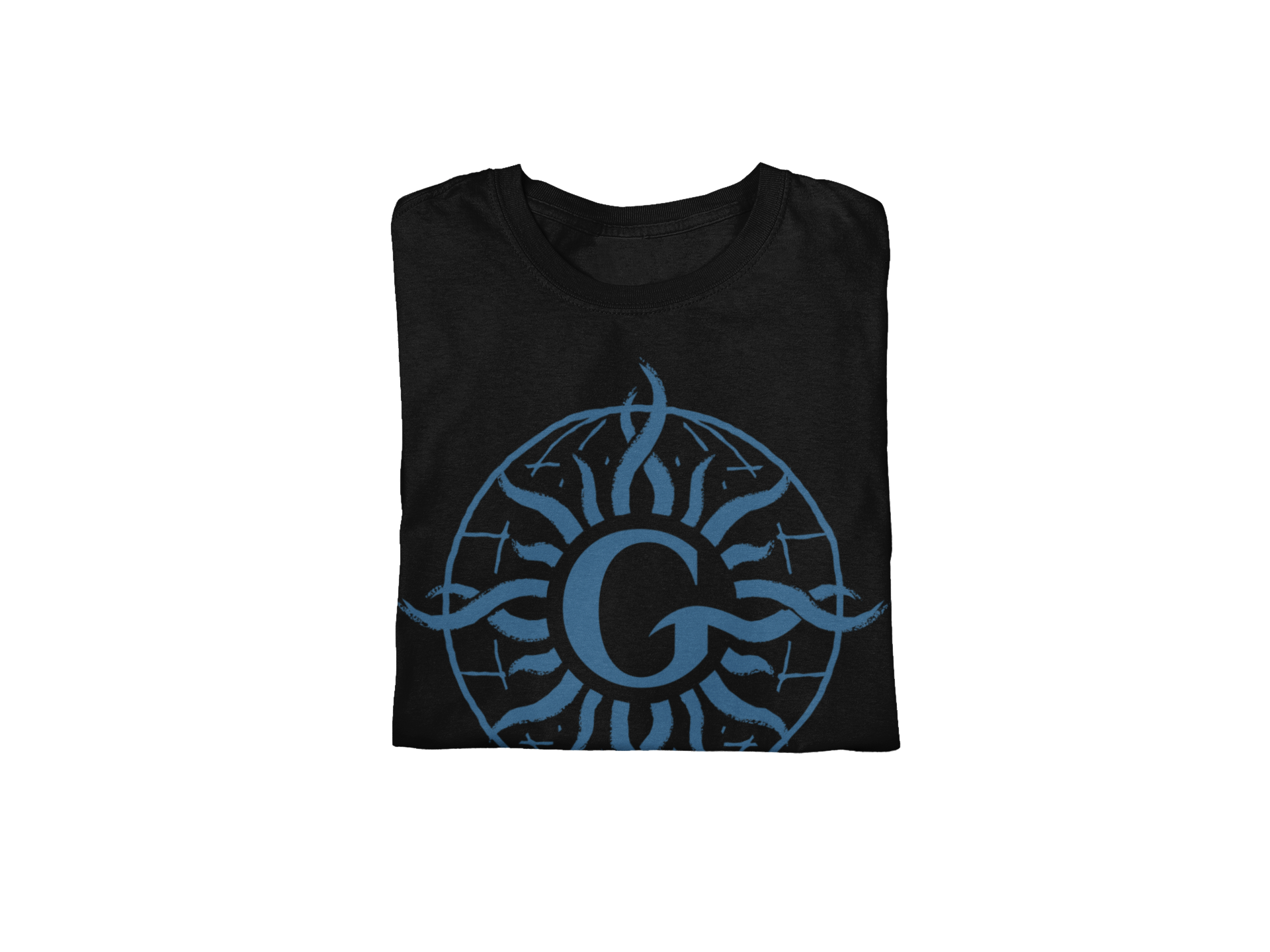 Godsmack - G Compass Logo Jumbo Print T-Shirt Black