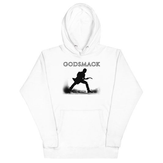 Godsmack Lean In Sillouhete Classic Hoodie White