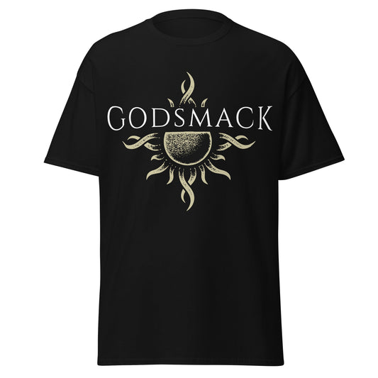 Godsmack - Moon Comes Up Jumbo Print T-Shirt Black