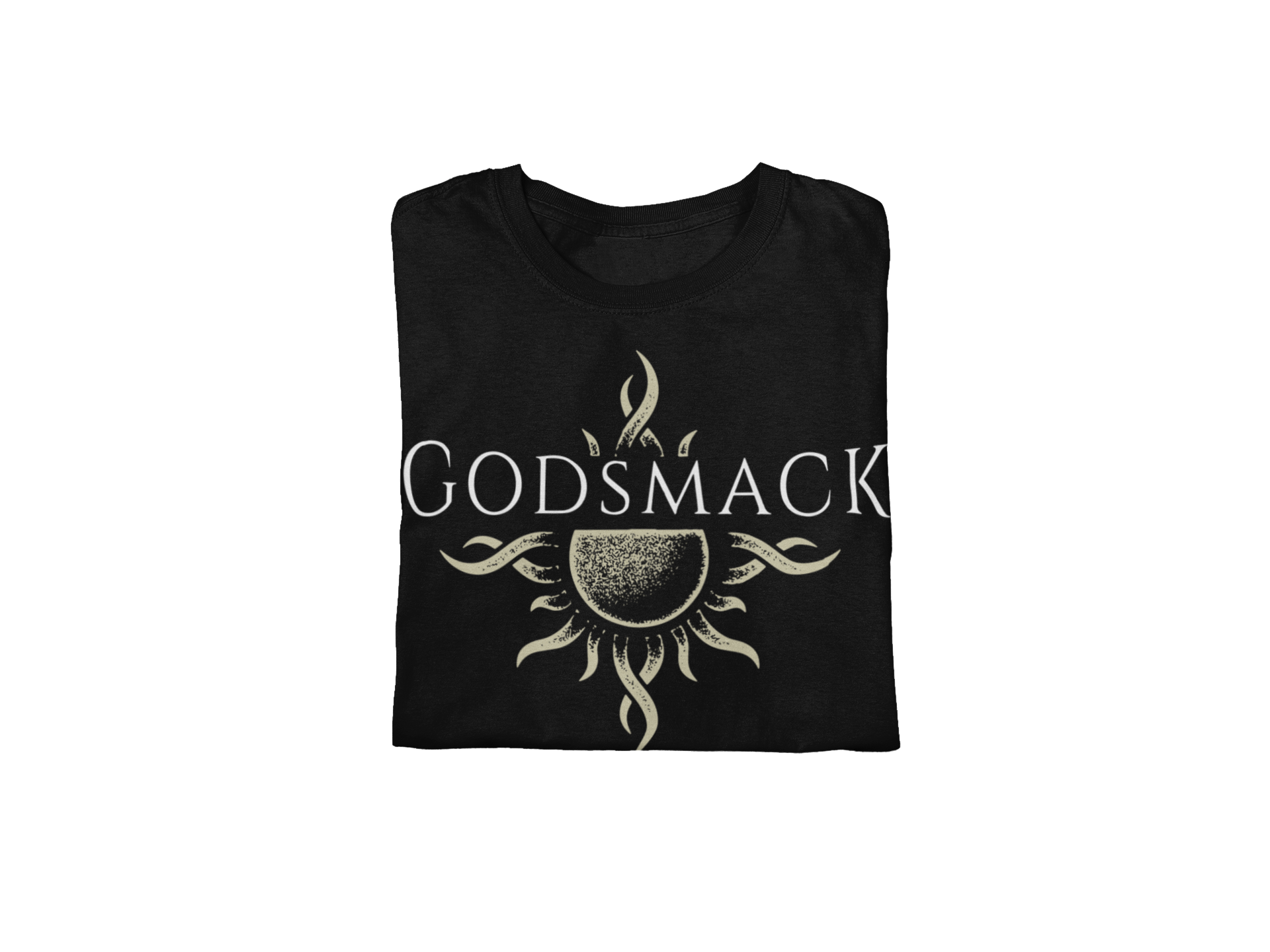 Godsmack - Moon Comes Up Jumbo Print T-Shirt Black