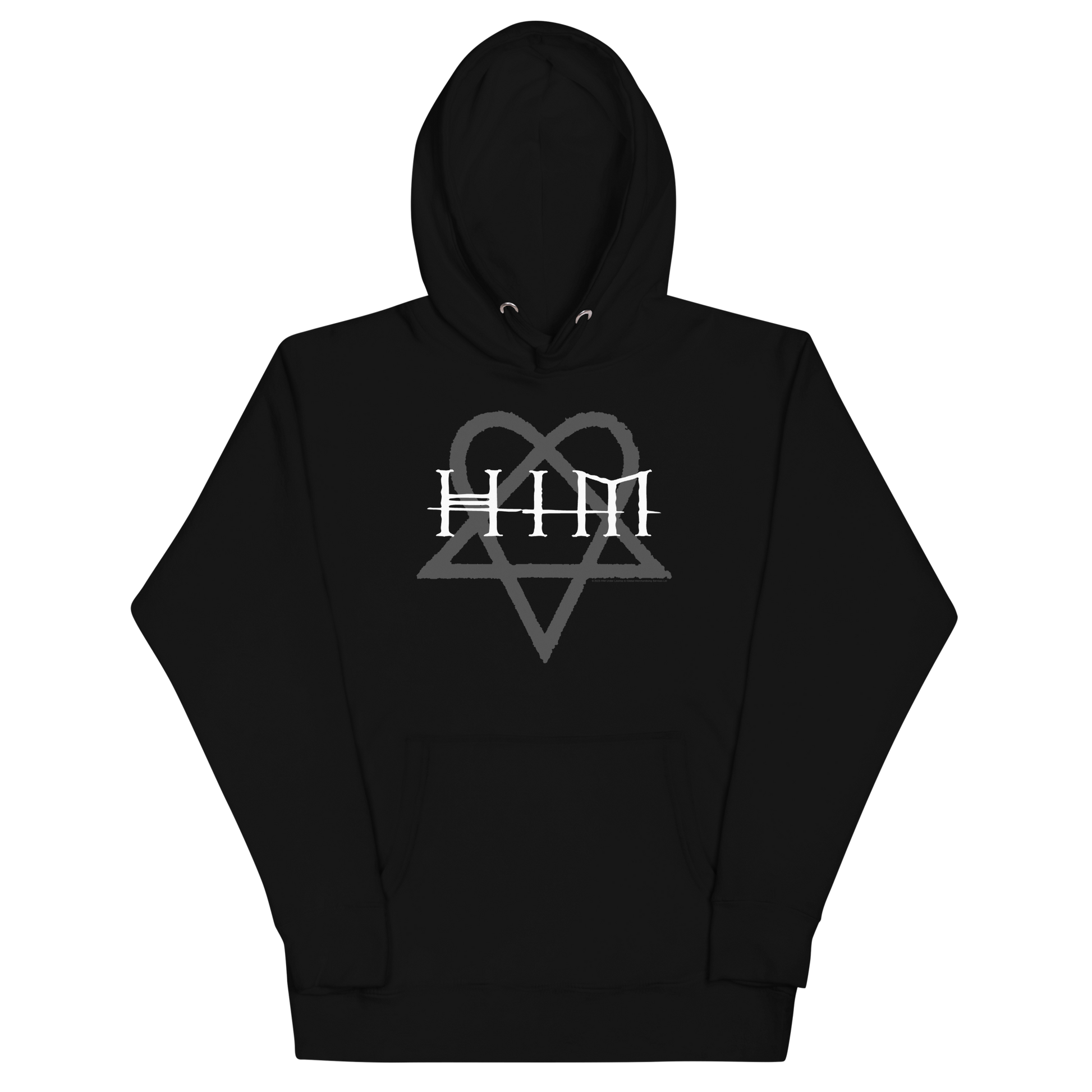 HIM - Dark Heart Hoodie Black