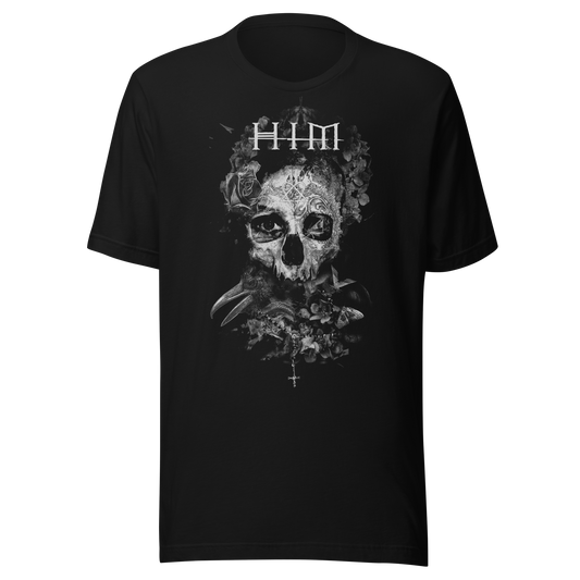 HIM - Dark Light Jumbo Print T-Shirt Black