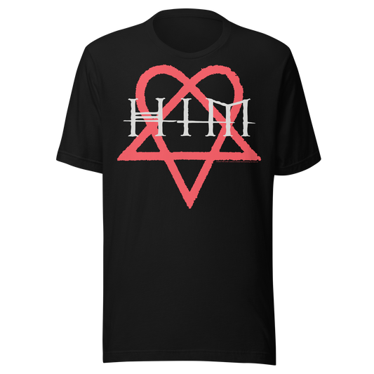 HIM - Heartkiller Jumbo Print T-Shirt Black