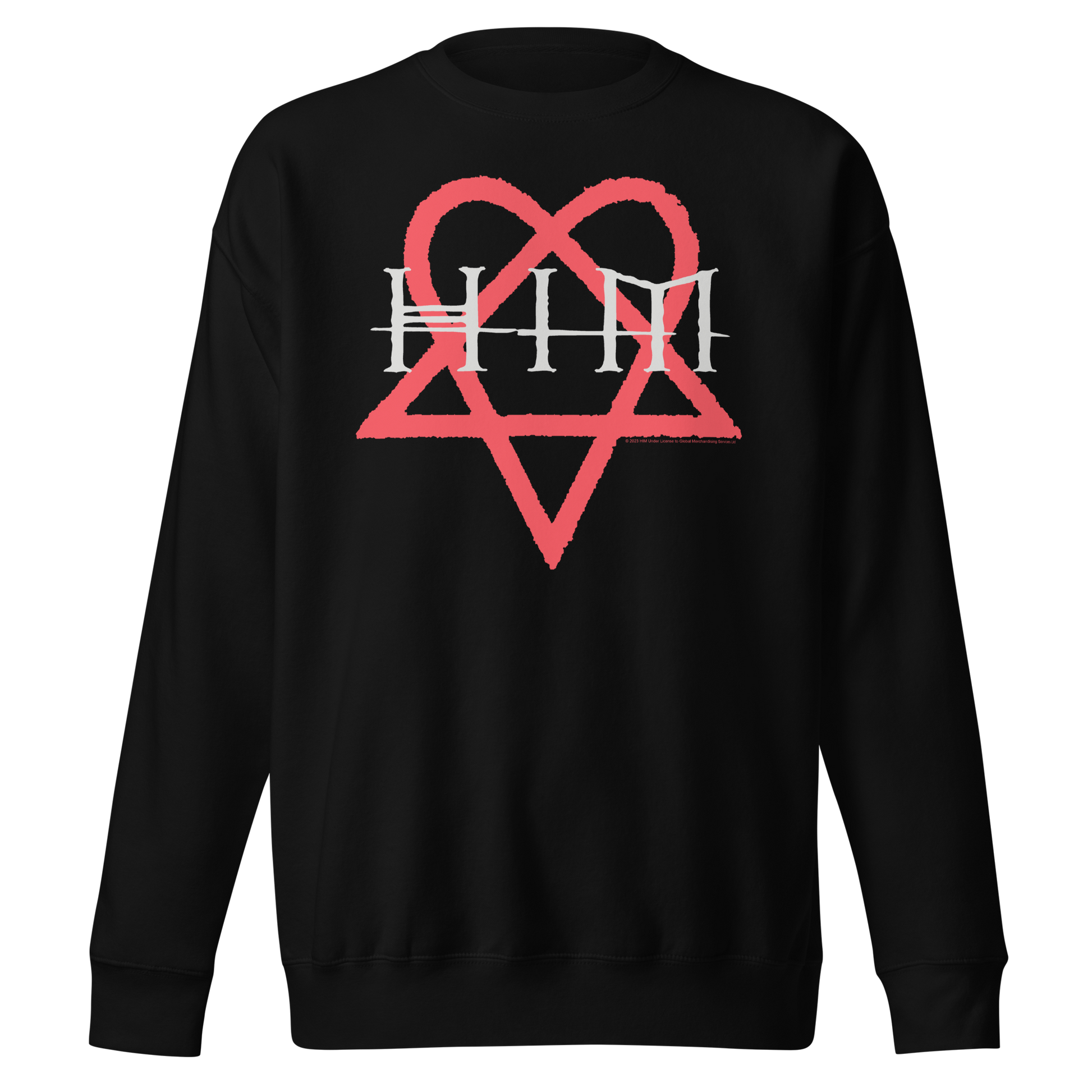 HIM - Heatkiller Jumbo Print Sweatshirt Black