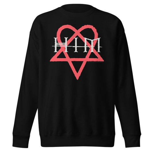 HIM - Heatkiller Jumbo Print Sweatshirt Black