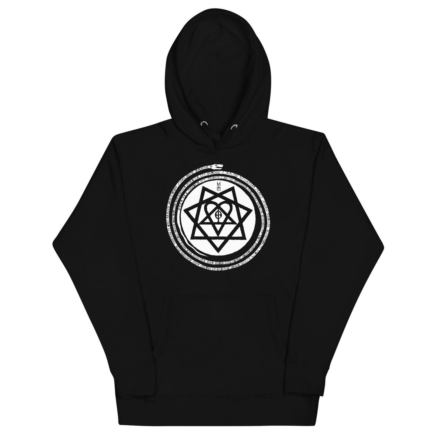 HIM - Infinity Snake Hoodie Black