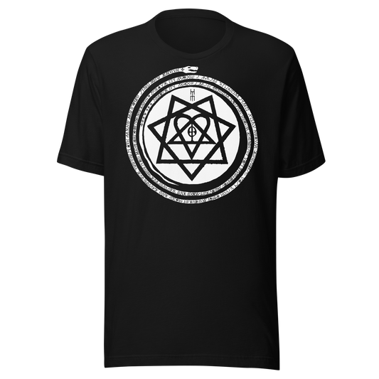 HIM - Inifinity Snake Jumbo Print T-Shirt Black