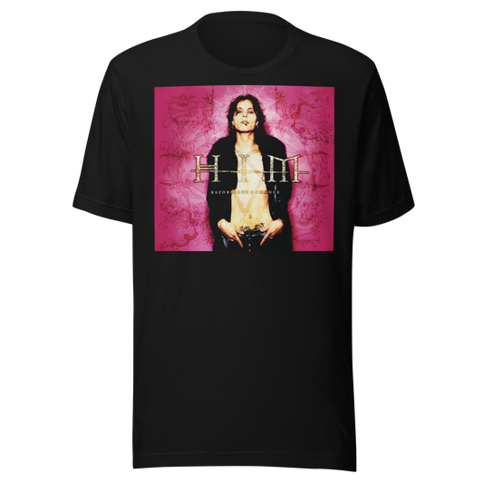 HIM - Razorblade Romance Jumbo Print T-Shirt Black