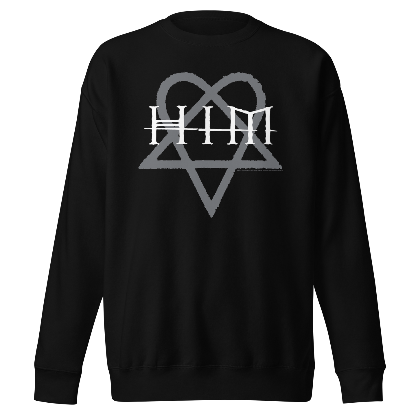 HIM - Tears Jumbo Print Sweatshirt Black