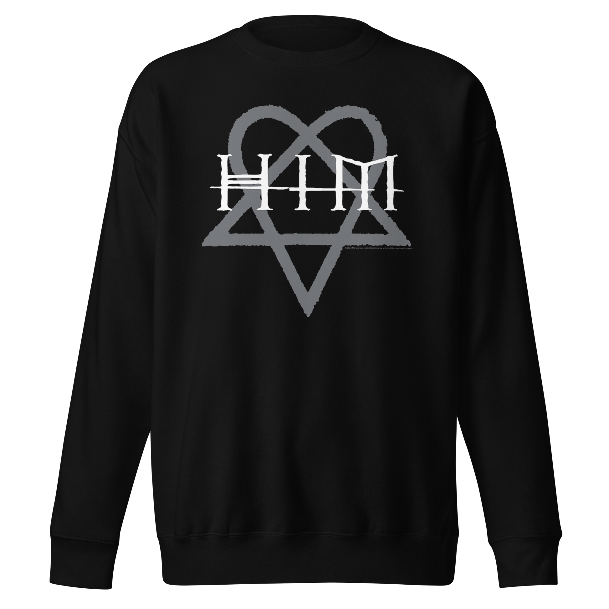 HIM - Tears Jumbo Print Sweatshirt Black