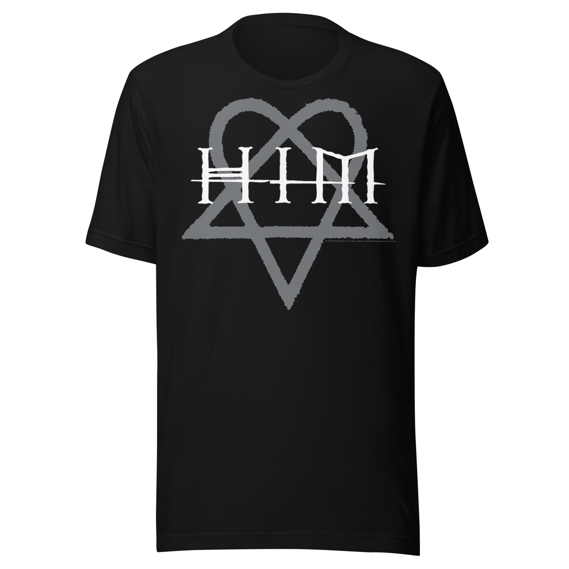HIM - Tears Jumbo Print T-Shirt Black