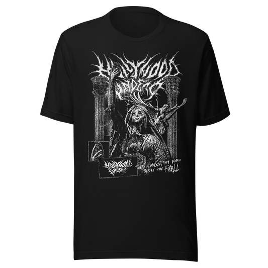 Hollywood Undead Cracks Form T-Shirt Black