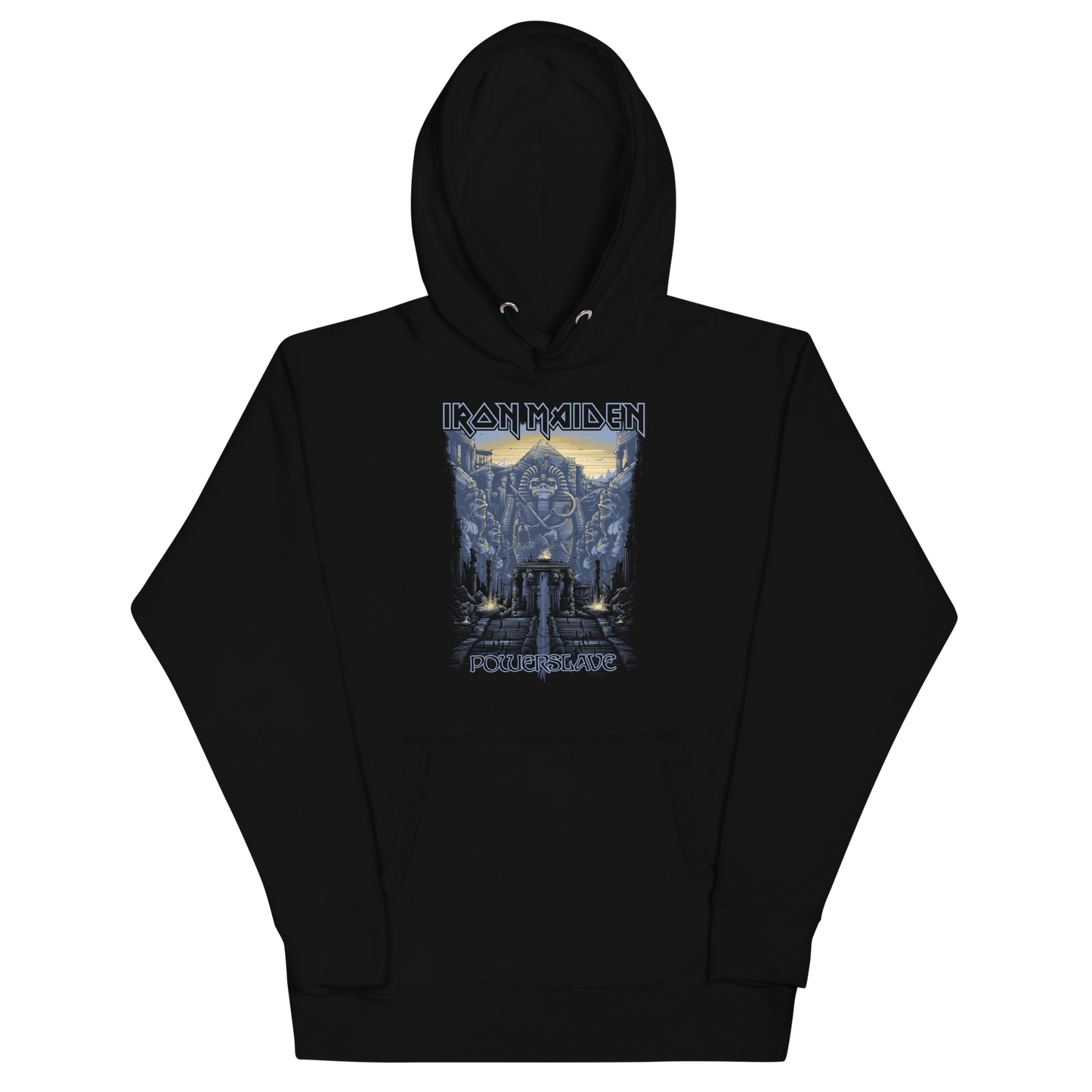 Iron Maiden Midnight Powerslave Hoodie Black