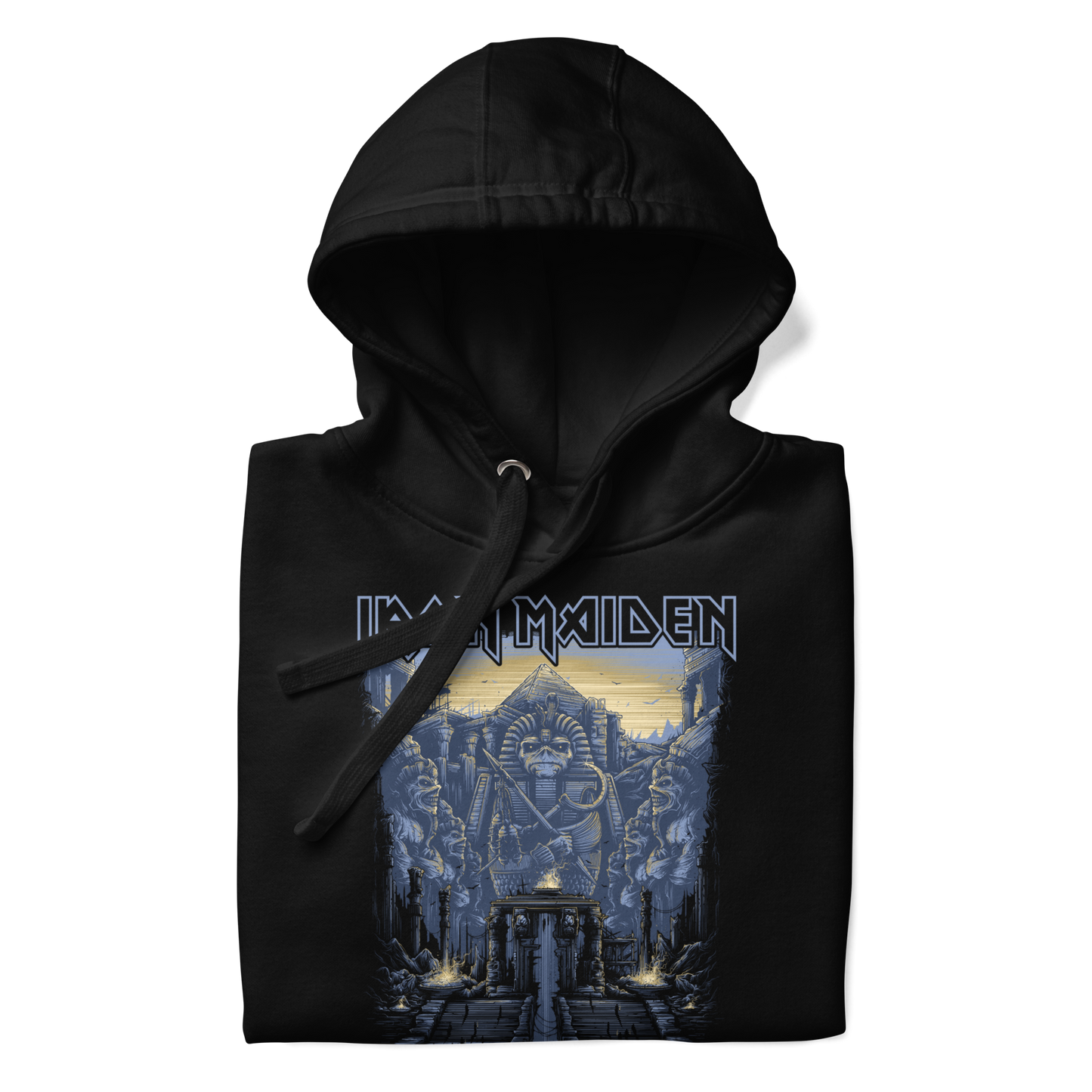 Iron Maiden Midnight Powerslave Hoodie Black