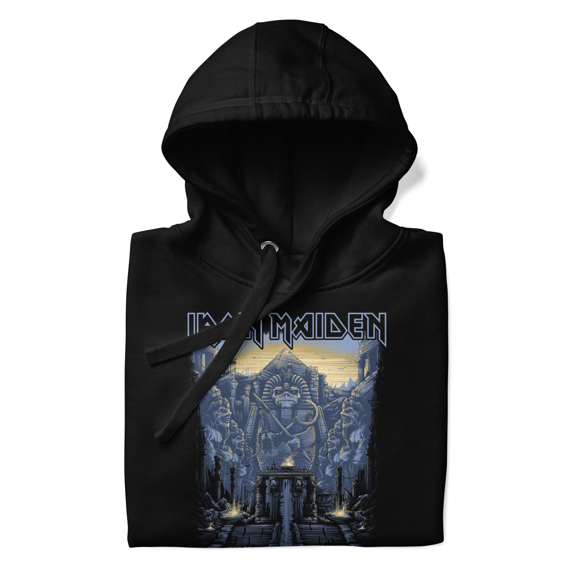 Iron Maiden Midnight Powerslave Hoodie Black
