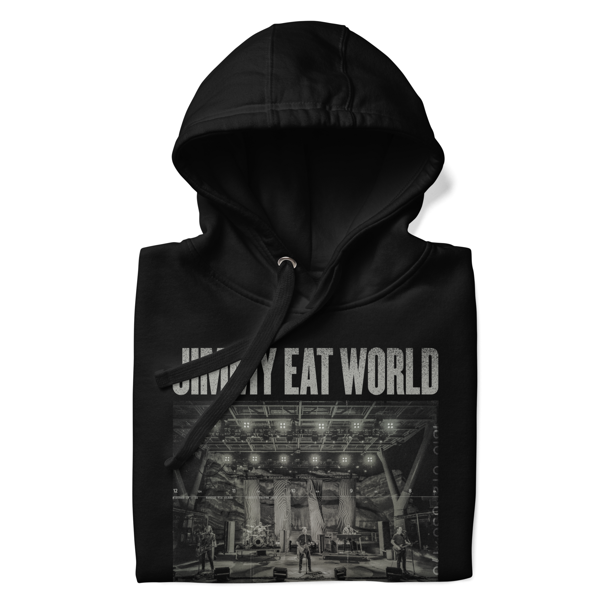 Jimmy Eat World Stagefright Hoodie Black
