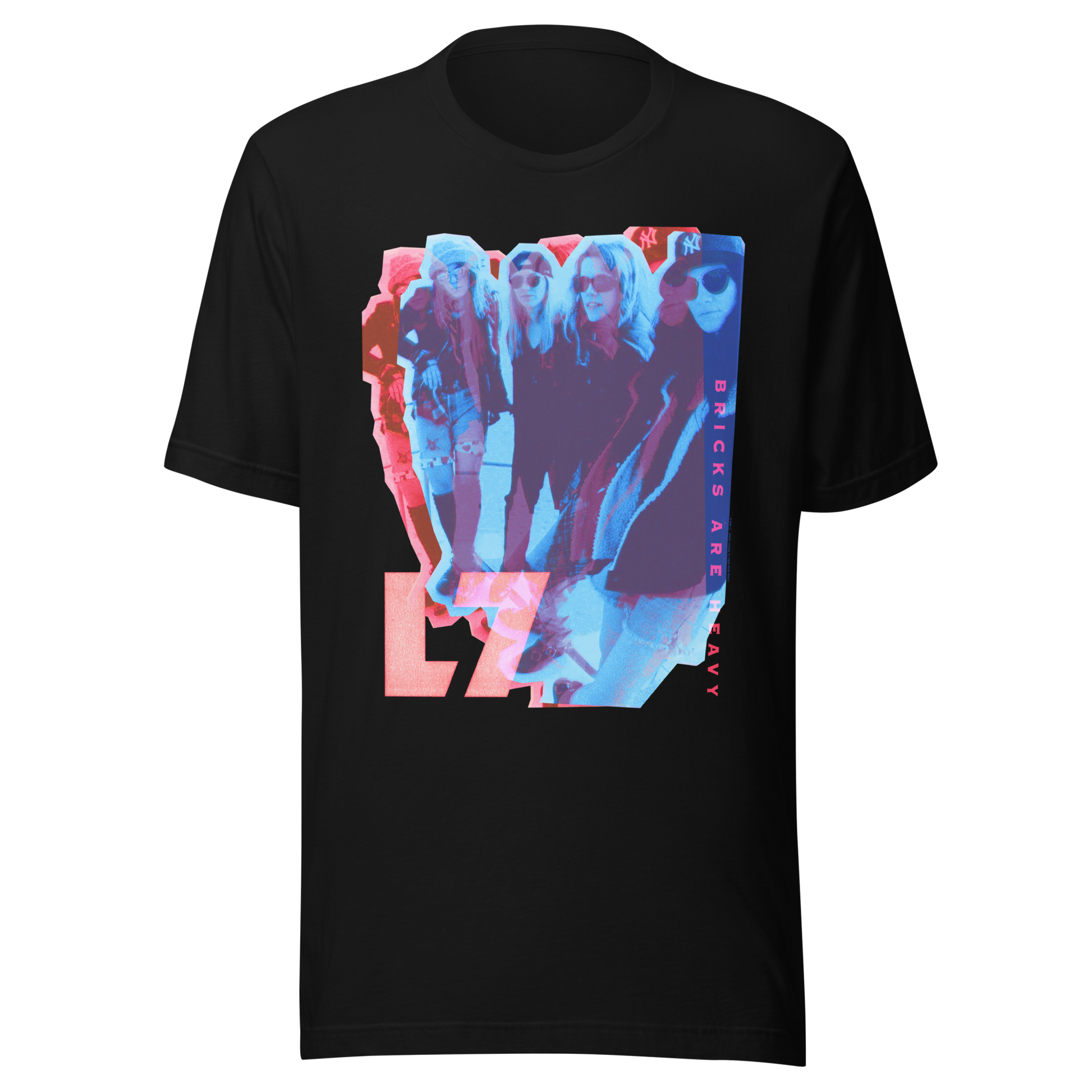 L7 Bricks are Heavy T-Shirt Black