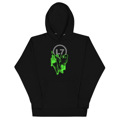 L7 Est 1985 Hoodie Black