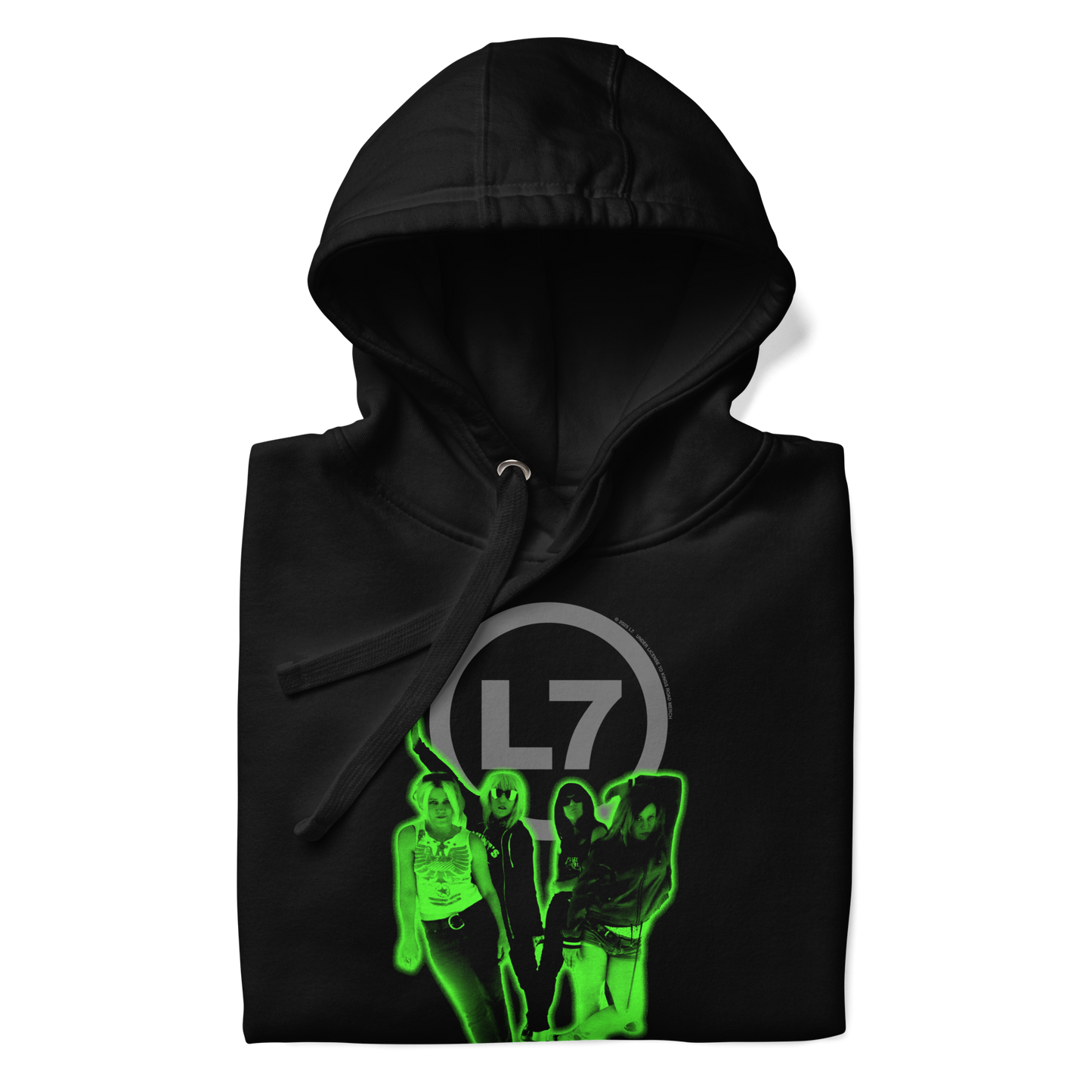 L7 Est 1985 Hoodie Black