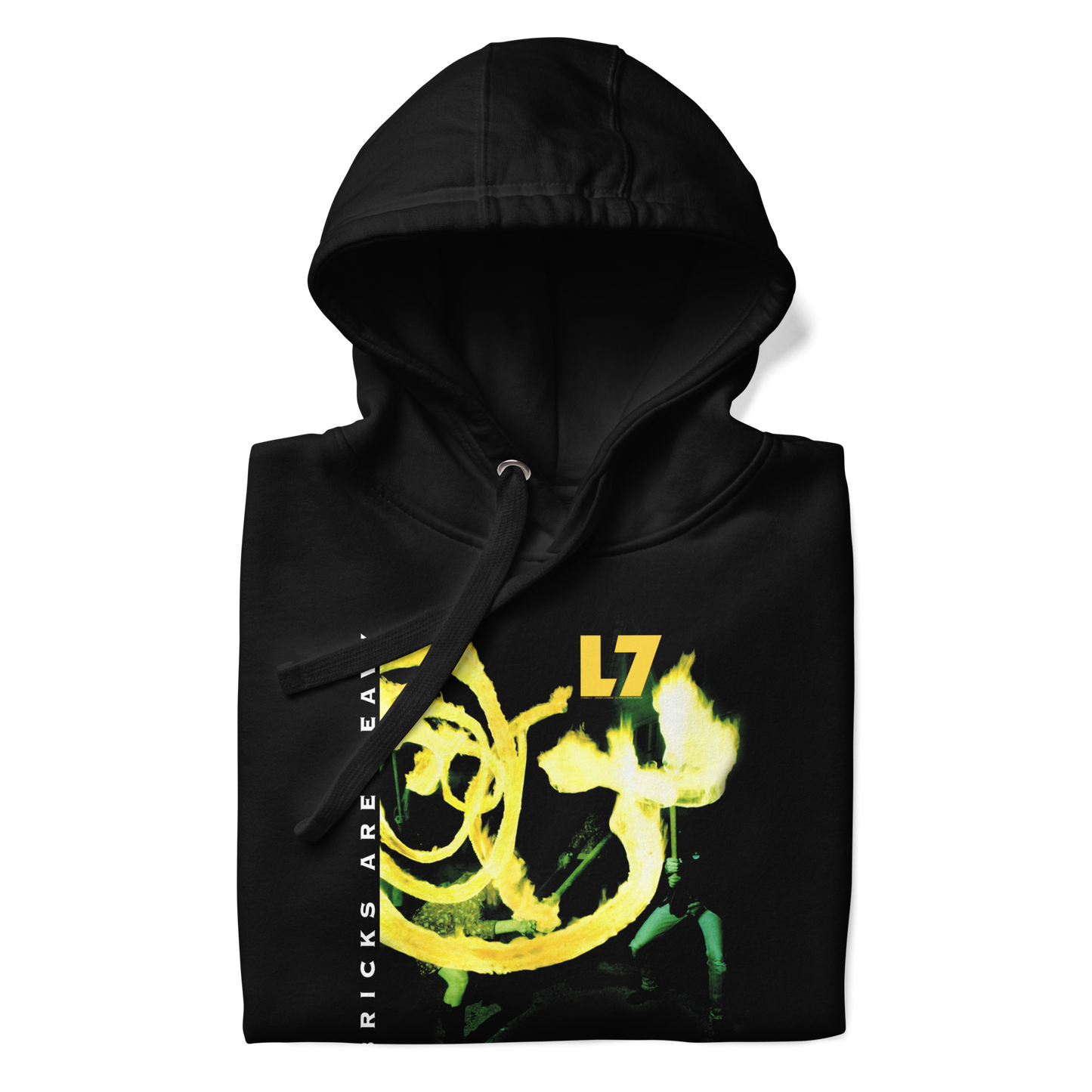 L7 Los Angeles Finest Hoodie Black