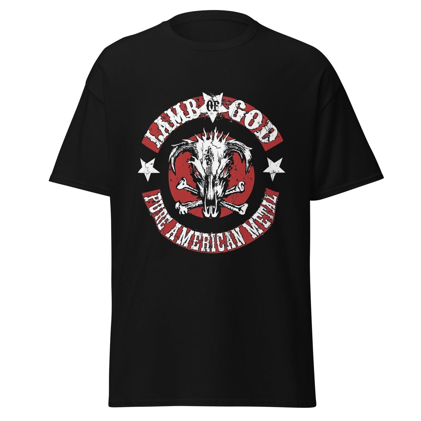 Lamb Of God - Pure American Metal Jumbo Print T-ShirtT-Shirt Black