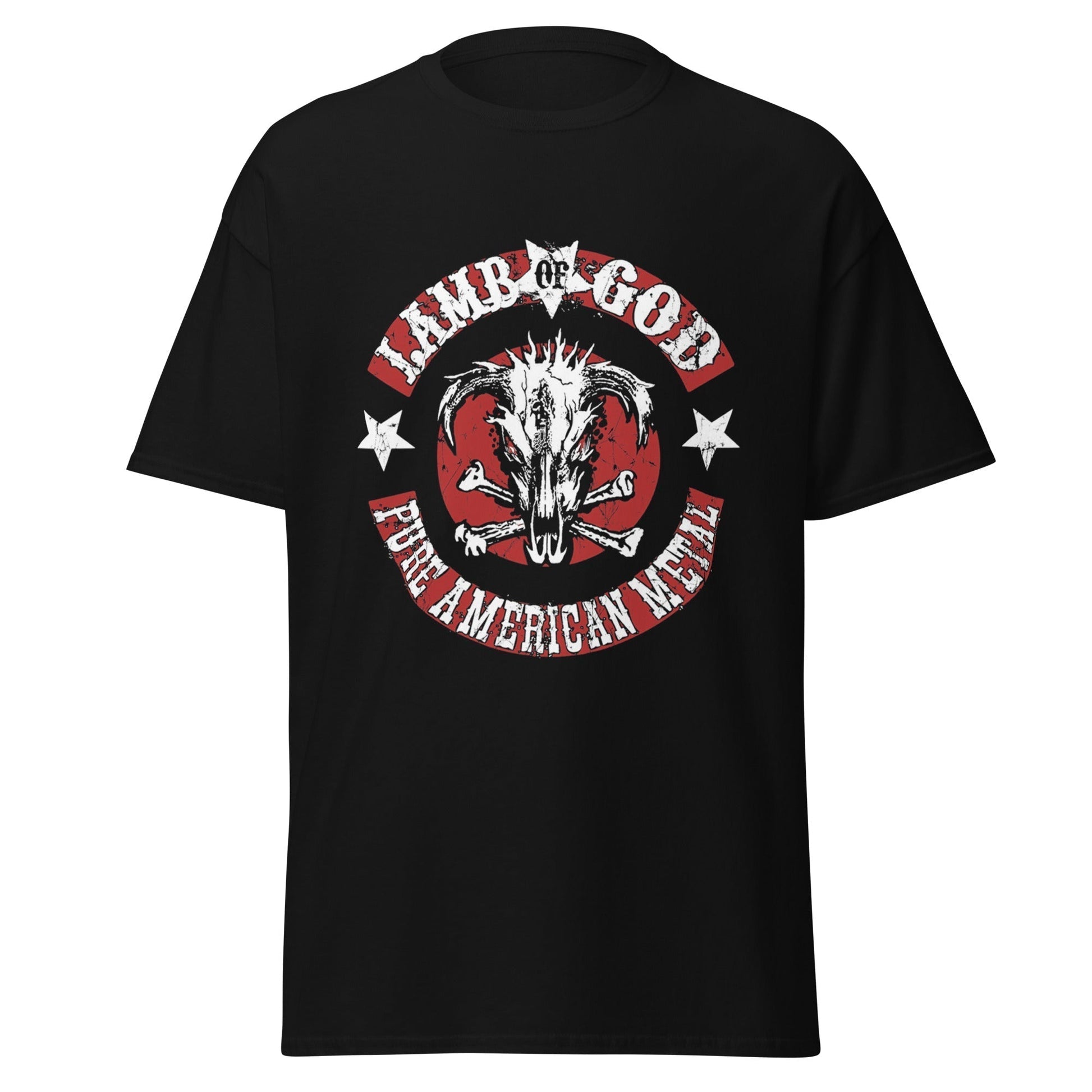 Lamb Of God - Pure American Metal Jumbo Print T-ShirtT-Shirt Black